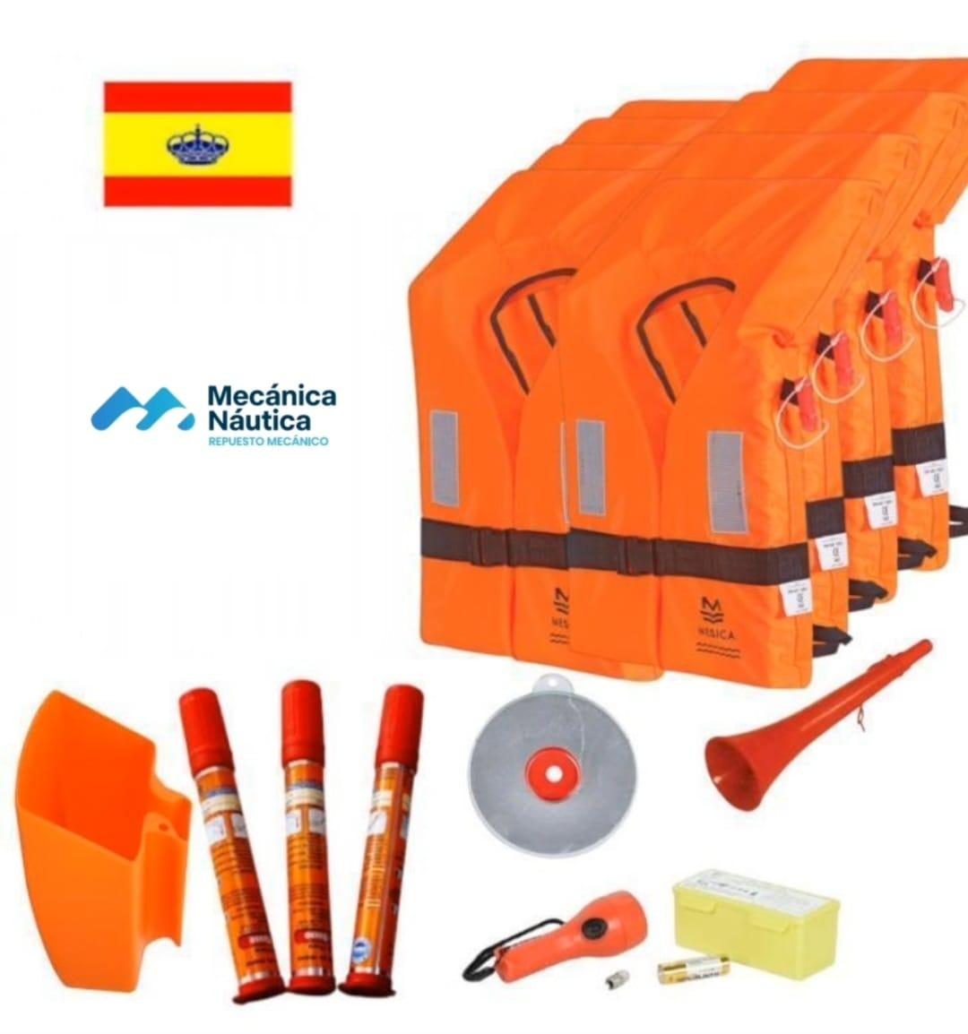 Kit de Seguridad para Embarcación – Equipamiento Homologado España